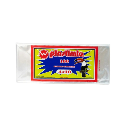 Bolsa de politileno 4X10 x1PAQ