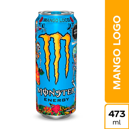 Energizante MONSTER ENERGY MANGO LOCO LATA 473mL
