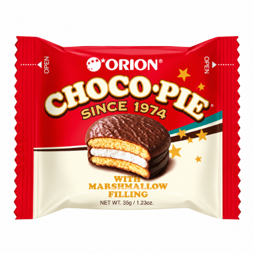 Bizcocho ORION Q CHOCOLATE RELLENO MASSMELLO 28g