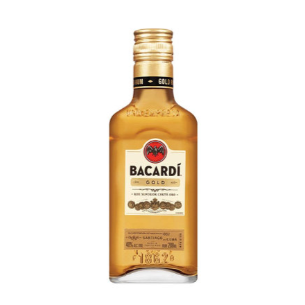 Ron BACARDI CARTA ORO 200mL