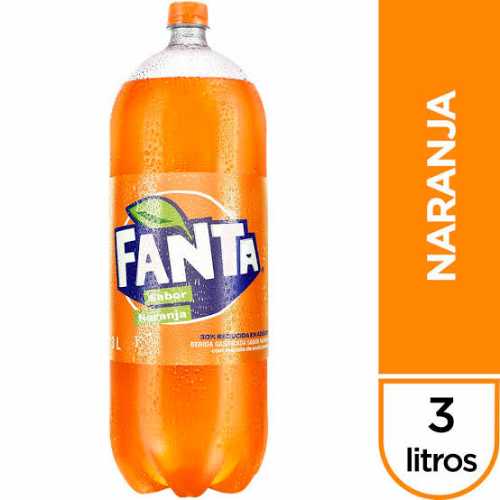 Gaseosa FANTA NARANJA 3L