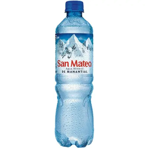 Agua mineral SAN MATEO CON GAS 600mL