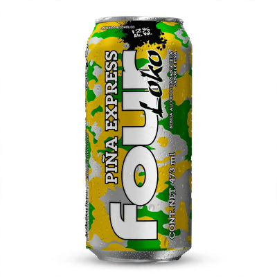 Bebida FOUR LOKO PIÑA EXPRESS LATA 473mL