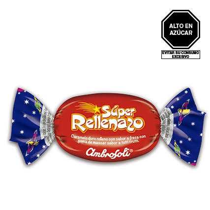 Caramelo AMBROSOLI SÚPER RELLENAZO 10g 1UND