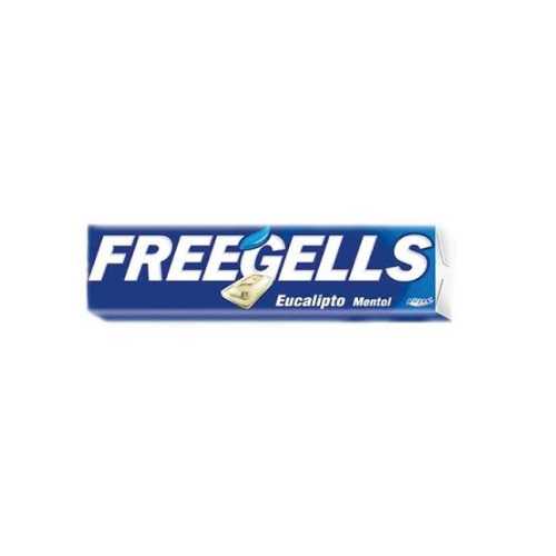 Caramelo masticable FREEGELLS EUCALIPTO 31.7g