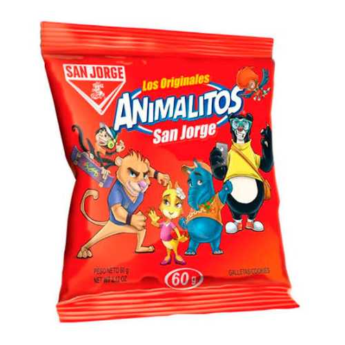 Galleta ANIMALITOS SAN JORGE 60g