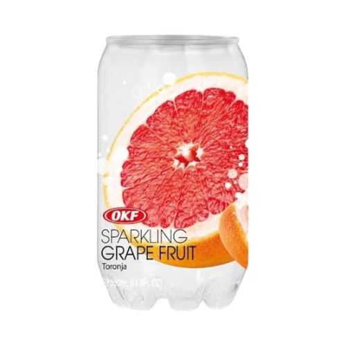 Bebida oriental GASEOSA SPARKLING GRAPEFRUIT OKF COREANO 350mL