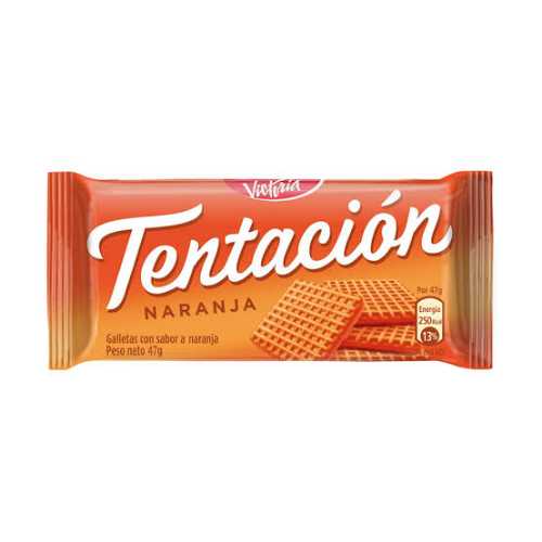 Galleta TENTACION NARANJA 45g