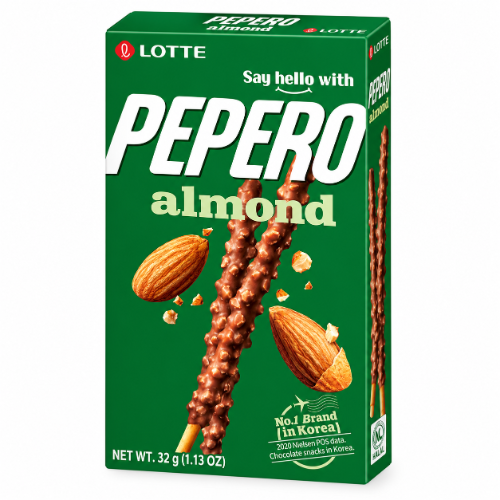 Barrita cereal PEPERO ALMOND COREANO 32g