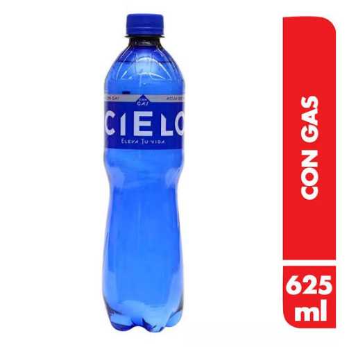 Agua de mesa CIELO CON GAS 625mL