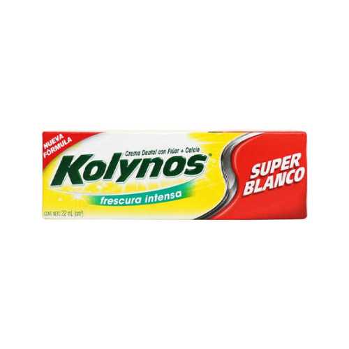Crema dental KOLYNOS SUPER BLANCO 22mL