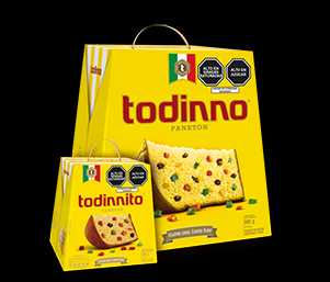 Paneton TODINNO CHISPAS CHOCOLATE 500g