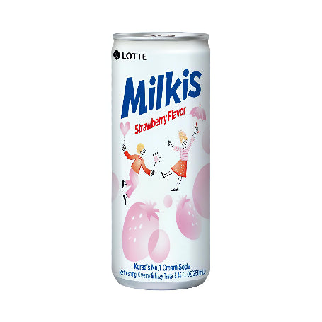 Bebida oriental MILKIS STRAWBERRY COREANO 250mL