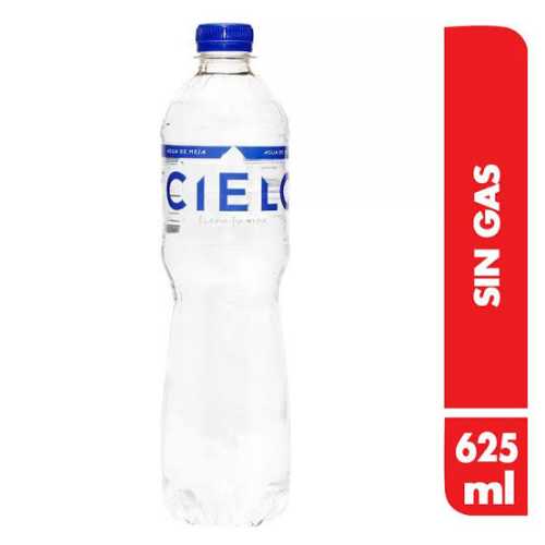 Agua de mesa CIELO SIN GAS 625mL