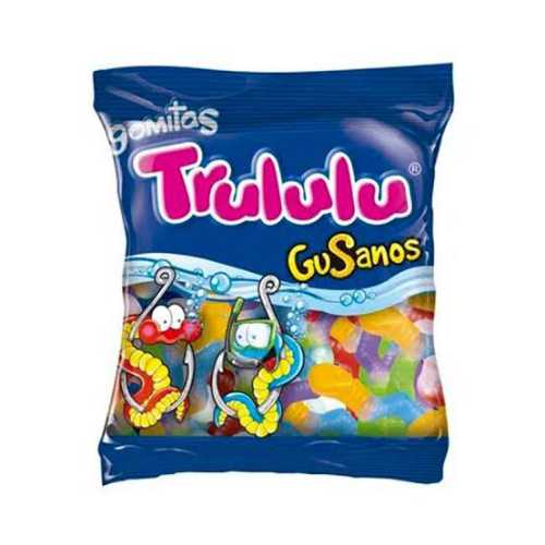 Gomitas GUSANOS TRULULU 80g