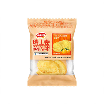 Bizcocho DALIYUAN SWISS ROLL CREMA NARANJA 13g