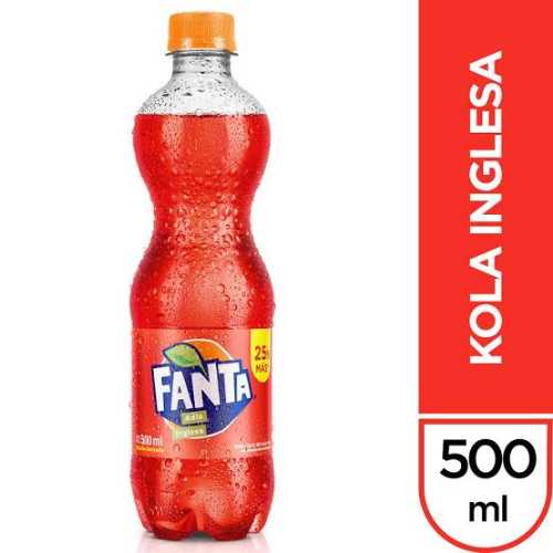 Gaseosa FANTA KOLA INGLESA 500mL