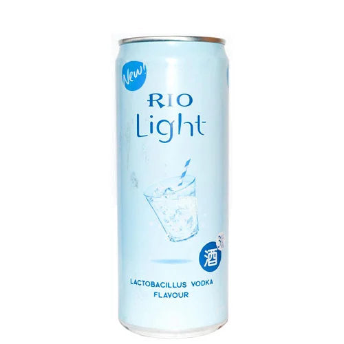 Bebida oriental COCTEL VODKA JARABE LECHE RIO 330mL