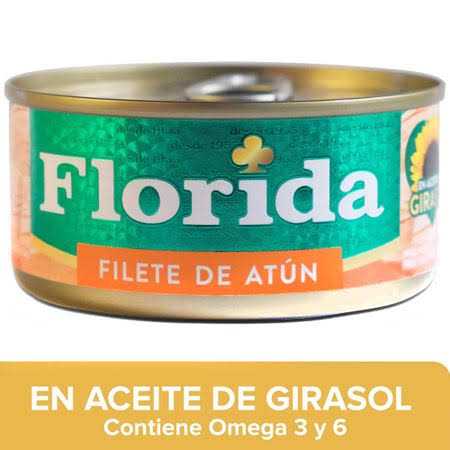 Conserva filete de atun FLORIDA 140g