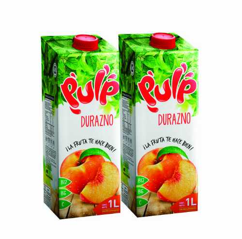 PROMO Nectar PULP DURAZNO CAJITA 1L x2UND