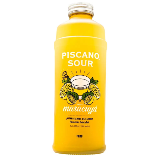 Pisco SOUR PISCANO MARACUYA BOTELLA 700mL
