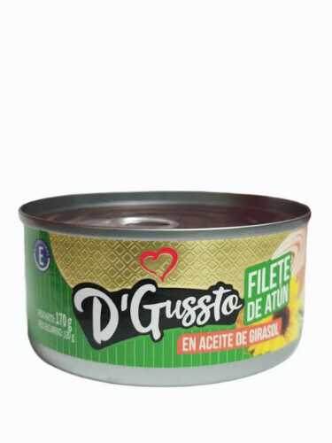 Conserva filete de atun D'GUSSTO 170g