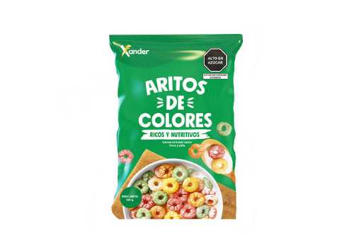 Cereal ARITOS DE COLORES XANDER 20g