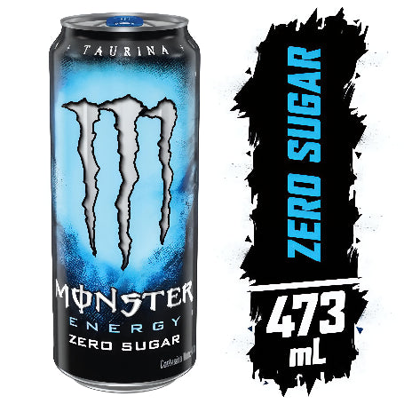 Energizante MONSTER ENERGY ZERO ZUGAR LATA 473mL