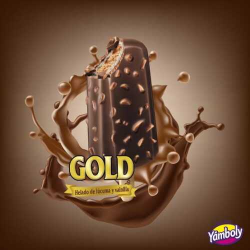 Helado MAXI GOLD PALETA YAMBOLY 62g