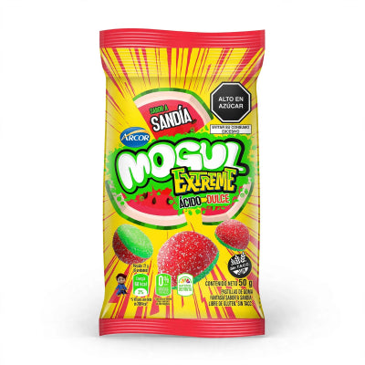 Gomitas MOGUL EXTREME ACIDO-DULCE SANDIA 50g