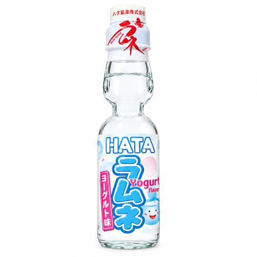 Bebida oriental GASEOSA YOGURT RAMUNE JAPON VIDRIO 200mL