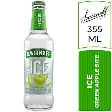 Vodka SMIRNOFF ICE GREEN APPLE BOTELLA 355mL