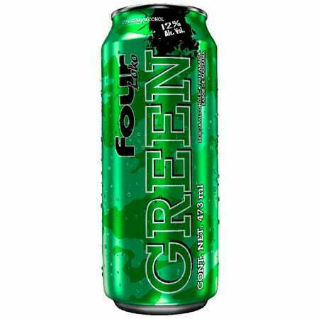 Bebida FOUR LOKO GREEN LATA 473mL