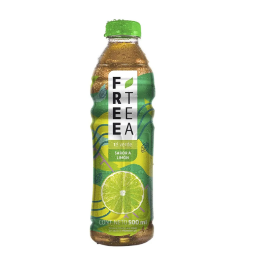 Bebida FREE TEA SABOR LIMON 500mL