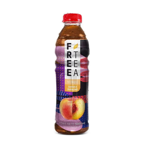 Bebida FREE TEA SABOR DURAZNO 500mL