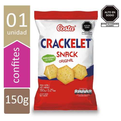 Snack CRACKELET ORIGINAL 47g