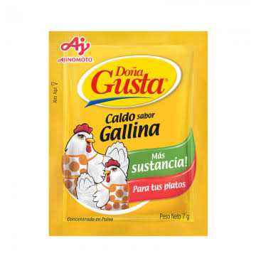 Sazonador DOÑA GUSTA CALDO DE GALLINA 7g