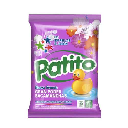 Detergente PATITO FLORAL 140g