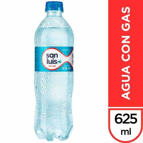 Agua de mesa SAN LUIS CON GAS 625mL