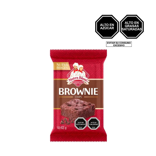Brownie BROWNIE CHIPS NUTRA BIEN 62g