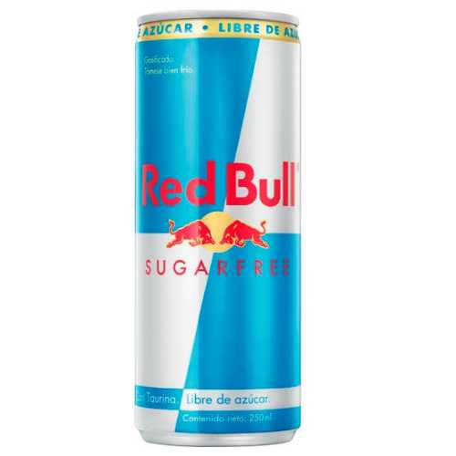 Energizante RED BULL SIN AZUCAR LATA 250mL