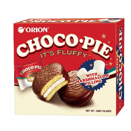 Galleta ORION RELLENO MASSMELLO Y BAÑADO CHOCOLATE 168g x1CAJ