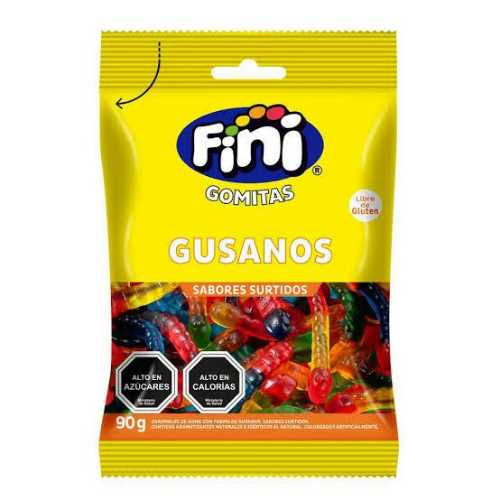 Gomitas GUSANOS FINI 80g