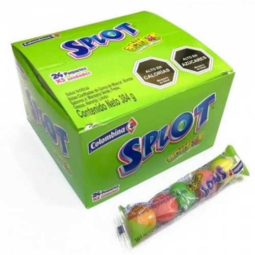 Goma de mascar SPLOT CHICLE BOMBA 13.5g