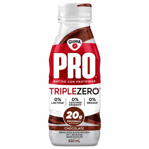 Batido con proteínas PRO GLORIA TRIPLE ZERO 320mL