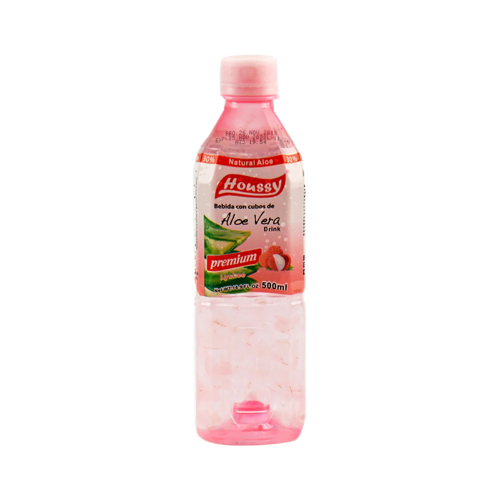 Bebida HOUSSY ALOE VERA LYCHEE 500mL
