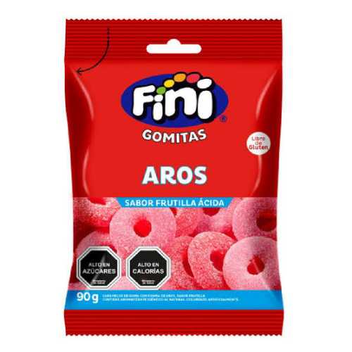 Gomitas AROS ACIDOS FINI 90g
