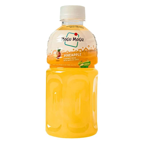 Bebida oriental MOGU MOGU PIÑA Y TROZOS TAILANDIA 320mL