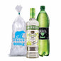 Combo Vodka SMIRNOFF APPLE 700mL + EVERVESS 1.5L + Hielo 900g