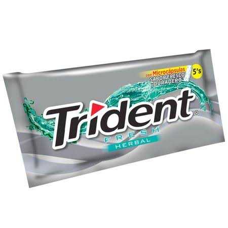 Goma de mascar TRIDENT FRESH HERBAL 8.5g